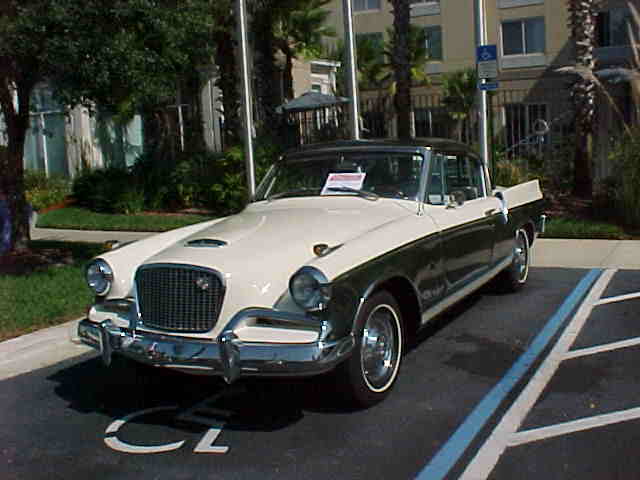 Jim & Ann Morgan's 1956 Golden
                Hawk